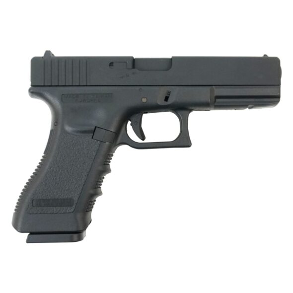 Страйкбольный пистолет KJW KP-17 Glock G17 CO₂ Black, металл. затвор (KP-17.CO2)