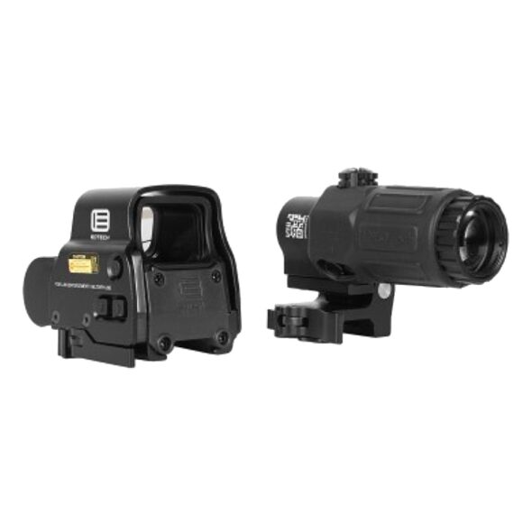 Прицел коллиматорный EOTech 558 Red Green Point + MAGNIFIER G33 - 3X (black)