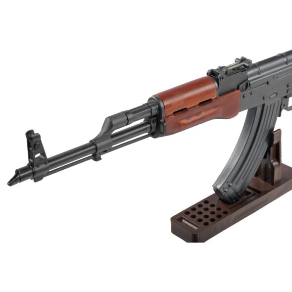 Страйкбольный автомат E&L ELAKMS (АКМС) AEG Essential Steel дерево (EL-A113S)