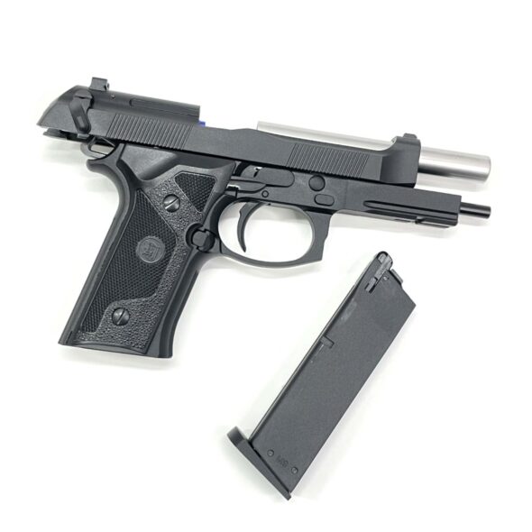 Страйкбольный пистолет KJW Beretta M9 IA Gas GBB хром. ствол (IA.GAS)