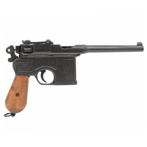 Макет пистолета Mauser C96 1896г Германия деревянная рукоять Denix (D7/M-1024)