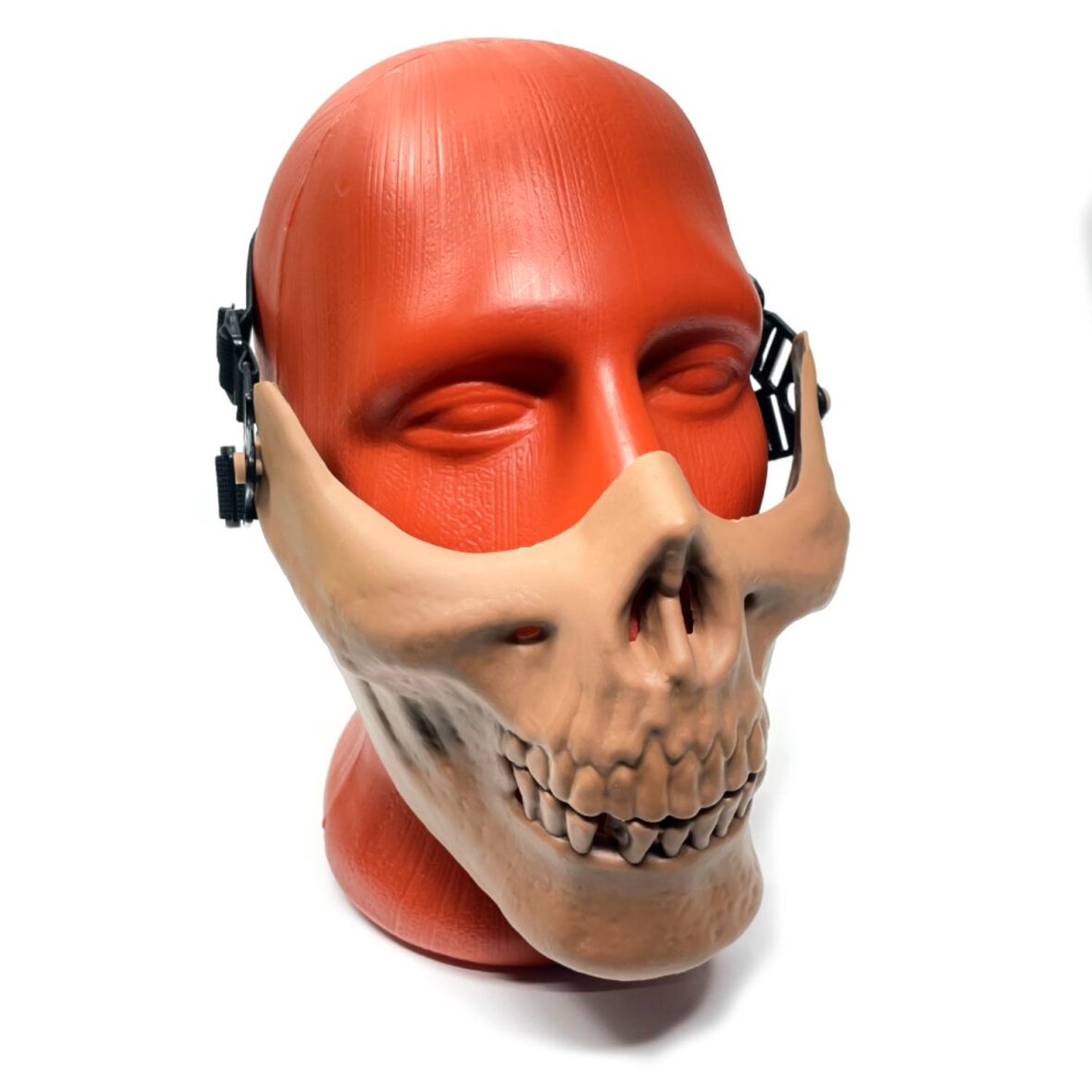 Маска защитная Skeleton на нижнюю часть лица олива (AS-MS0014T) Tan