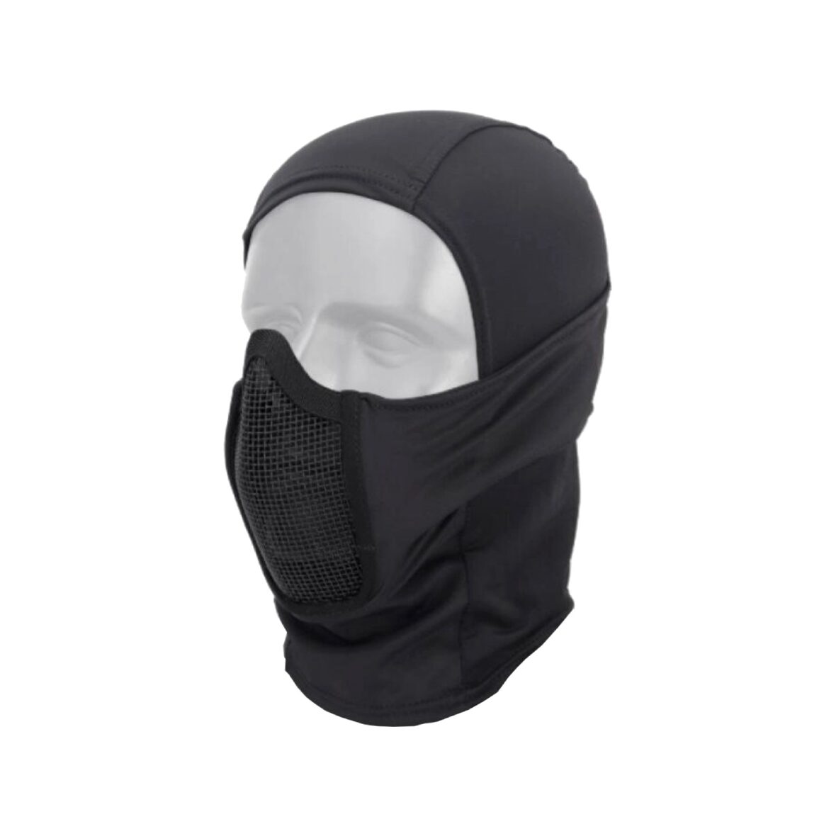 Маска защитная Tactical Multi Hood Full Face Shadow Fighter AS-MS0156B (черная)