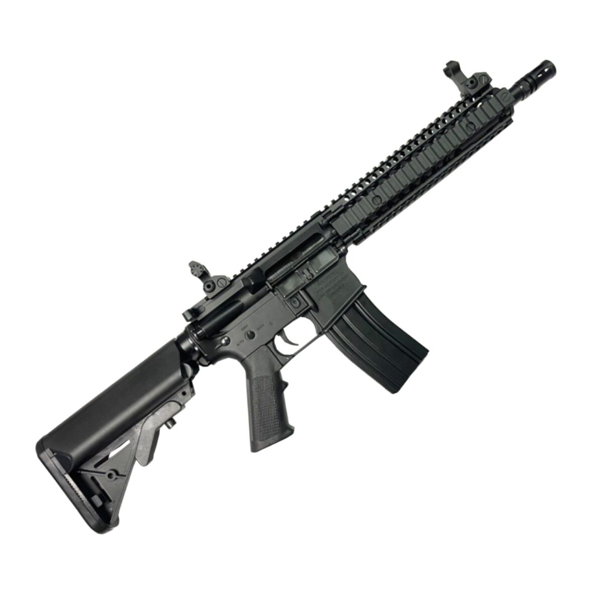 Страйкбольный автомат Nemesis M4 AEG с прикладом черный (CA117M)