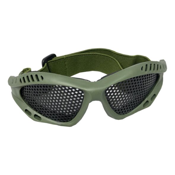 Очки защитные металлическая сетка (1.4мм) Olive AS-GG0010OD