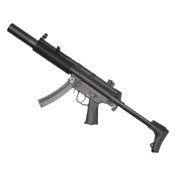 Страйкбольный автомат Cyma H&K MP5  выдвижной приклад глушитель (CM041SD6)