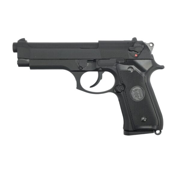Страйкбольный пистолет KJW Beretta M9 Gas GBB Black (M9.GAS)