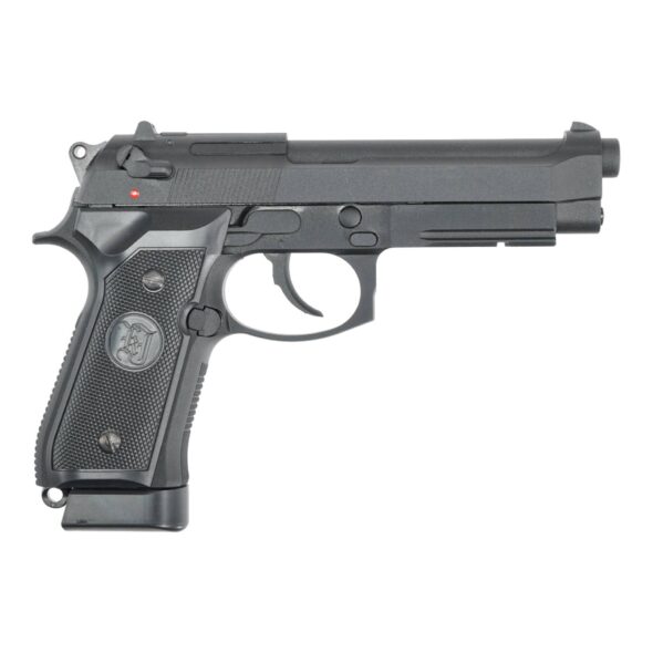 Страйкбольный пистолет KJW Beretta M9A1 CO₂ GBB Black (M9A1.CO2)