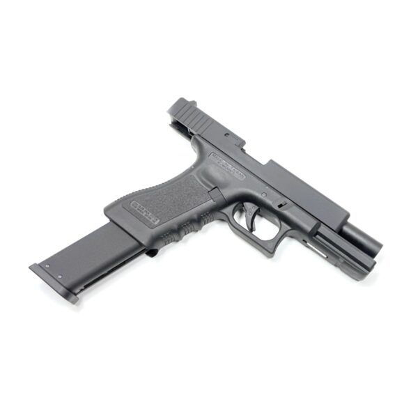Страйкбольный пистолет KJW Glock G17 GBB GAS Black металл затвор (KP-17GAS)