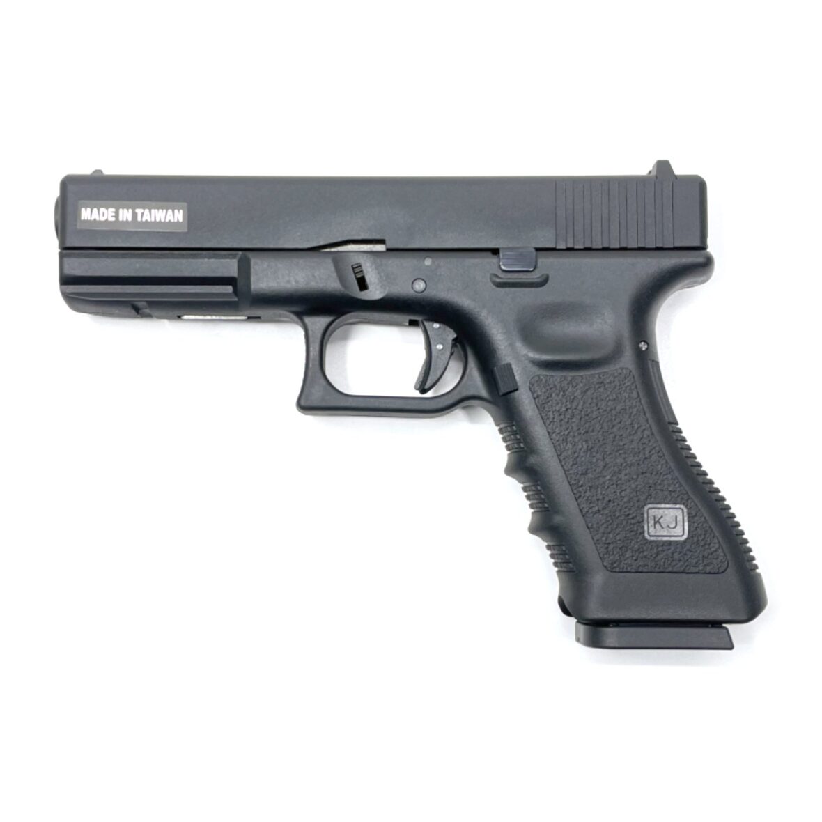 Страйкбольный пистолет KJW Glock G17 GBB GAS Black металл затвор (KP-17GAS)