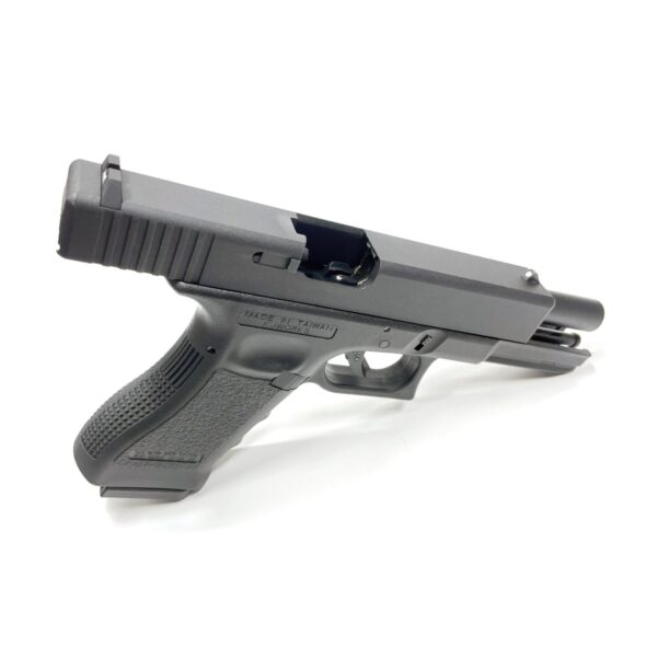 Страйкбольный пистолет KJW Glock G17 GBB GAS Black металл затвор (KP-17GAS)