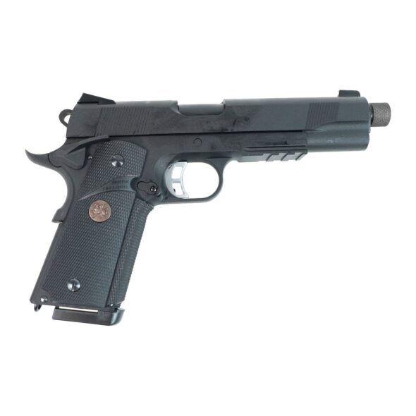 Страйкбольный пистолет KJW KP-07 Colt M1911 M.E.U. TBC Gas Black (KP-07-TBC.GAS)