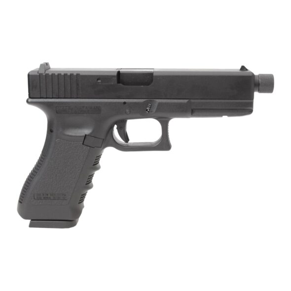 Страйкбольный пистолет KJW KP-17 Glock G17 TBC Gas Black (KP-17-TBC.GAS)