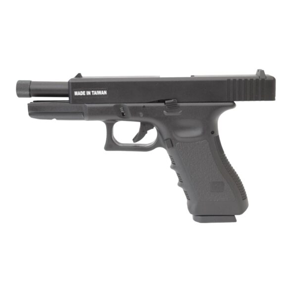 Страйкбольный пистолет KJW KP-17 Glock G17 TBC Gas Black (KP-17-TBC.GAS)