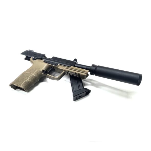 Страйкбольный пистолет Tokyo Marui HK45 Tactical GBB Black/Tan