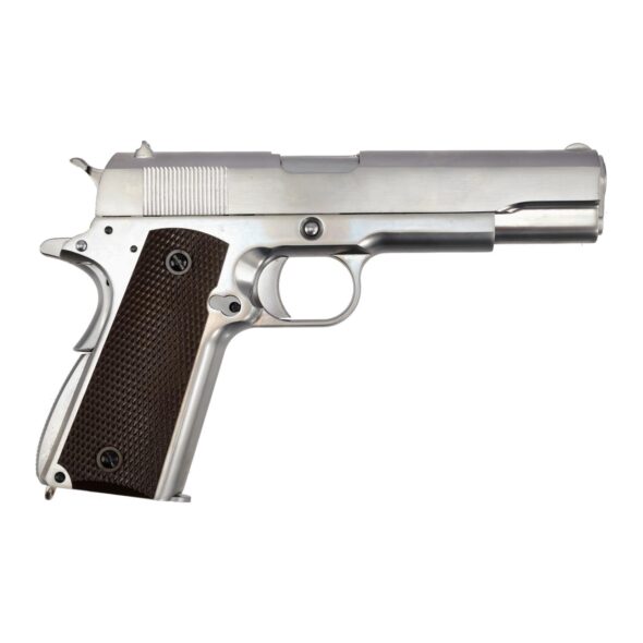 Страйкбольный пистолет WE Colt M1911A1 Gen 2 Silver CO2 (WE-E017C-SV)