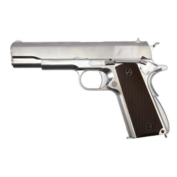 Страйкбольный пистолет WE Colt M1911A1 Gen 2 Silver CO2 (WE-E017C-SV)