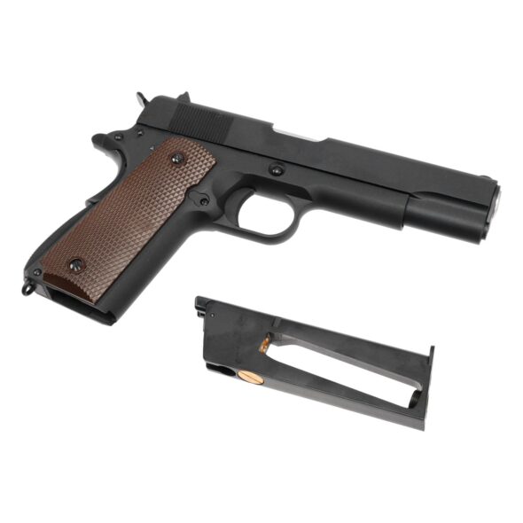 Страйкбольный пистолет WE Colt M1911A1 Gen.2 CO₂ (WE-E017C-BK)
