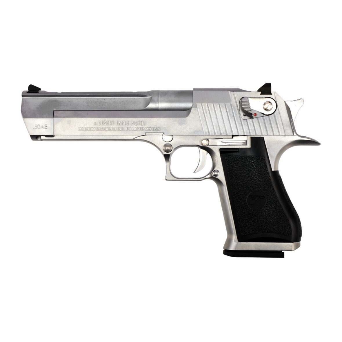 Страйкбольный пистолет WE Desert Eagle silver Gas (WE-090510)