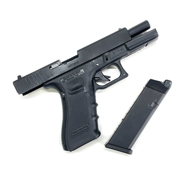 Страйкбольный пистолет WE Glock-18 Gen.4 сменные накладки (WE-G002B-BK)