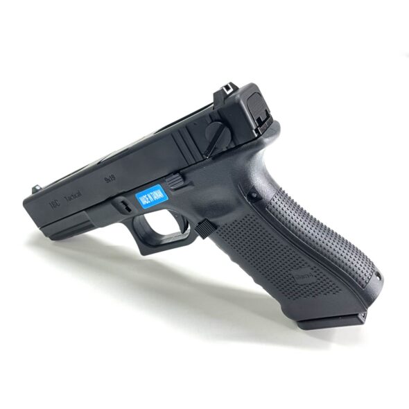 Страйкбольный пистолет WE Glock-18 Gen.4 сменные накладки (WE-G002B-BK)