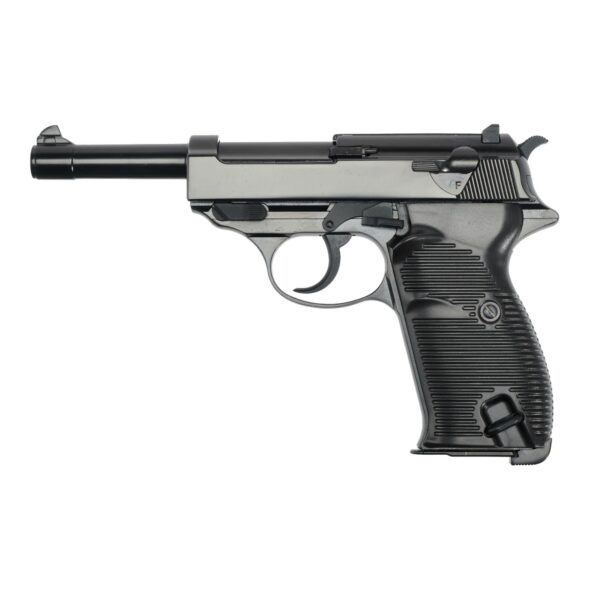 Страйкбольный пистолет WE Walther P38 GBB Black (WE-P010LBOX-BK)
