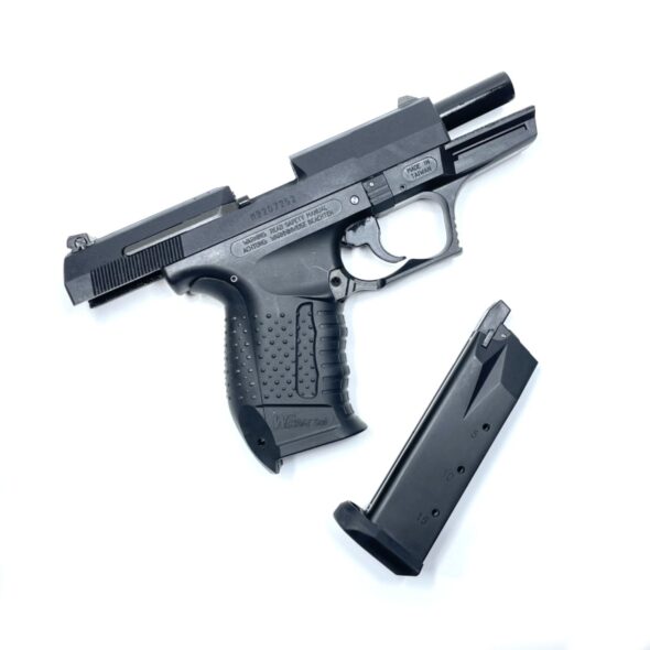 Страйкбольный пистолет WE Walther P99 черный CO2 (WE-PX001-BK-CO2)