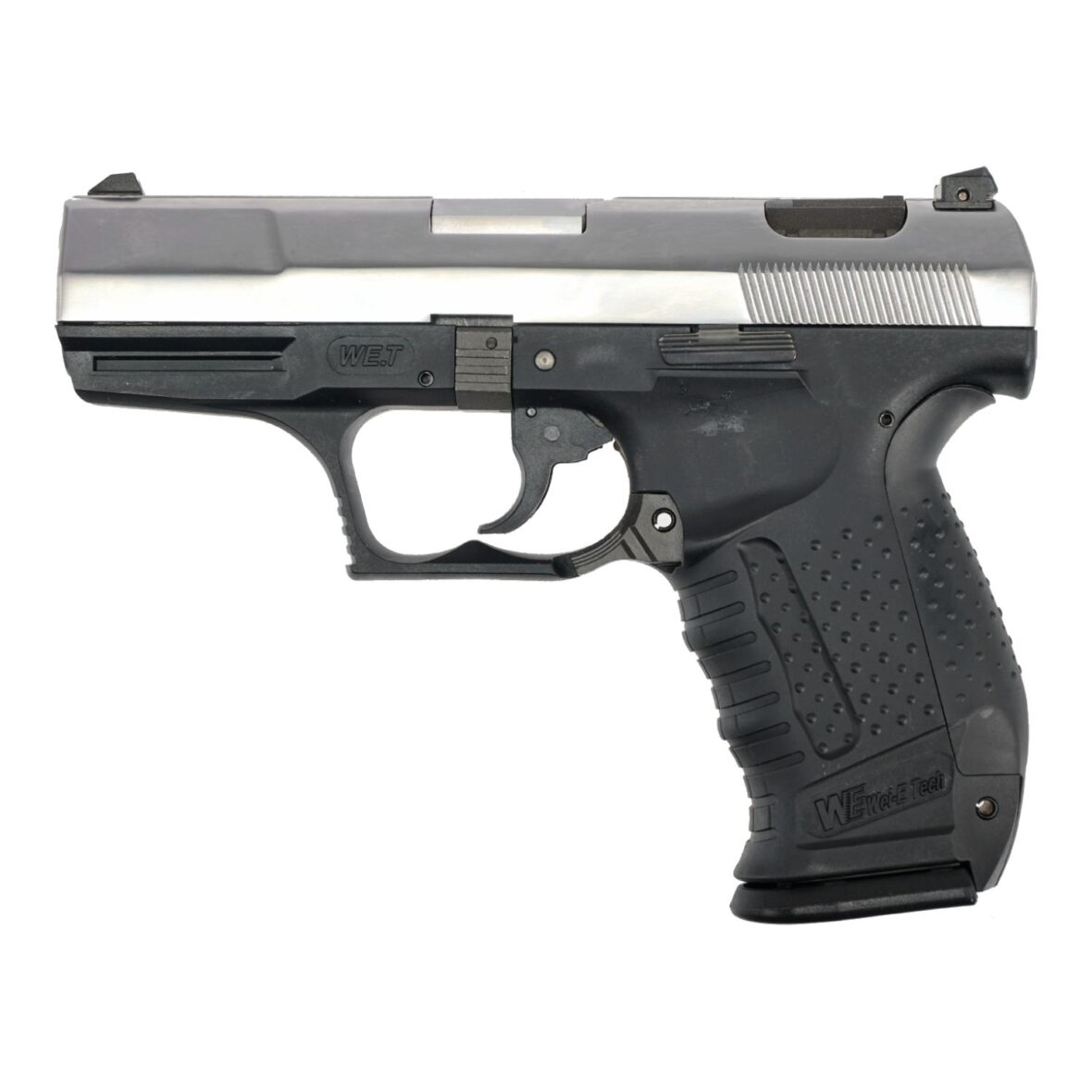 Страйкбольный пистолет WE Walther P99 GBB Silver (WE-PX001-SV)