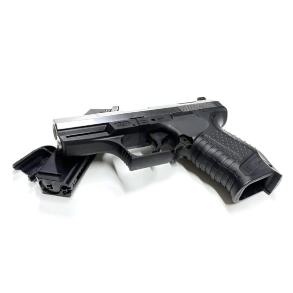 Страйкбольный пистолет WE Walther P99 silver CO2 (WE-PX001-SV-CO2)