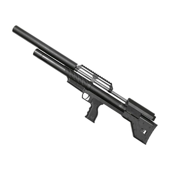 Пневматическая винтовка Krugergun Снайпер 6.35 мм Буллпап (580 мм. прямоток. резервуар 510. пластик)