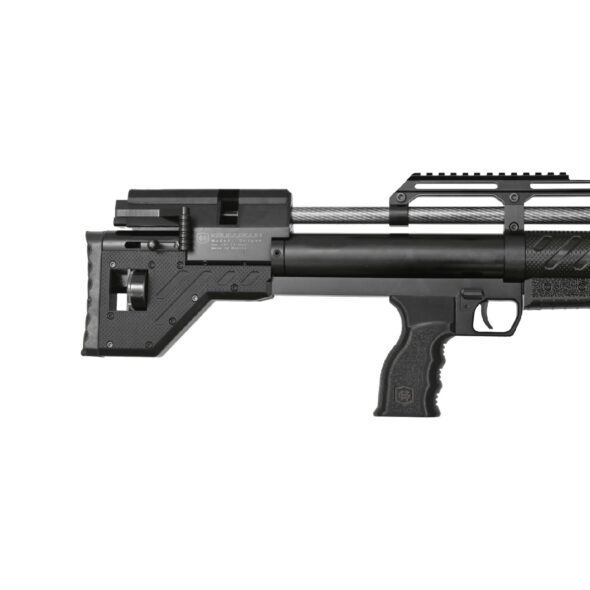 Пневматическая винтовка Krugergun Снайпер 6.35 мм Буллпап (580 мм. прямоток. резервуар 510. пластик)