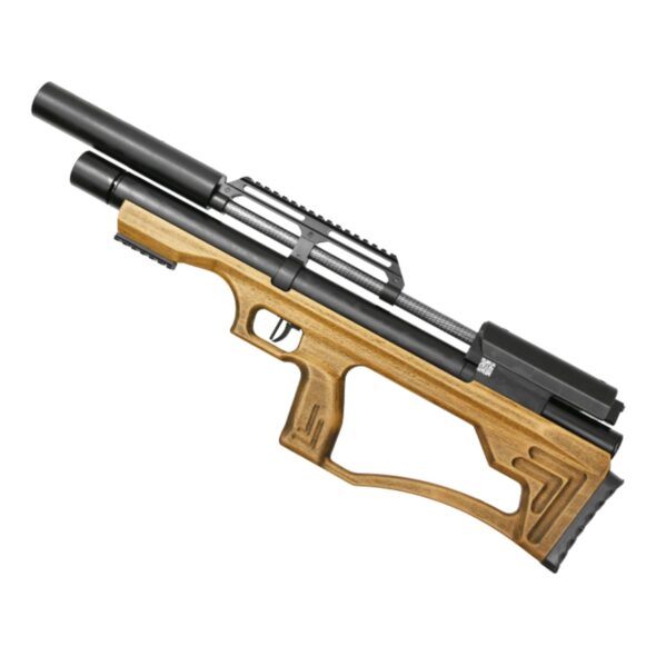 Пневматическая винтовка Krugergun Снайпер Буллпап 5.5 мм (420 мм. резервуар 430. редуктор. дерево L)