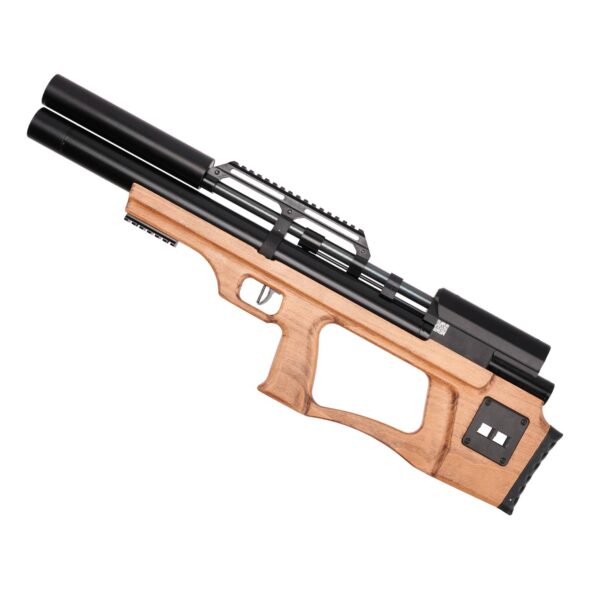 Пневматическая винтовка Krugergun Снайпер Буллпап 6.35 мм (420 мм. резервуар 510. передний взвод. редуктор. дерево)