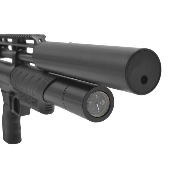 Пневматическая винтовка Krugergun Снайпер 5.5 мм Bullpup (500 мм. прямоток. взвод передний. пластик. резервуар 510)