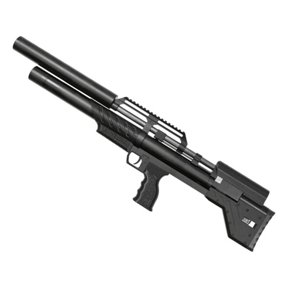 Пневматическая винтовка Krugergun Снайпер 5.5 мм Bullpup (500 мм. прямоток. взвод передний. пластик. резервуар 510)