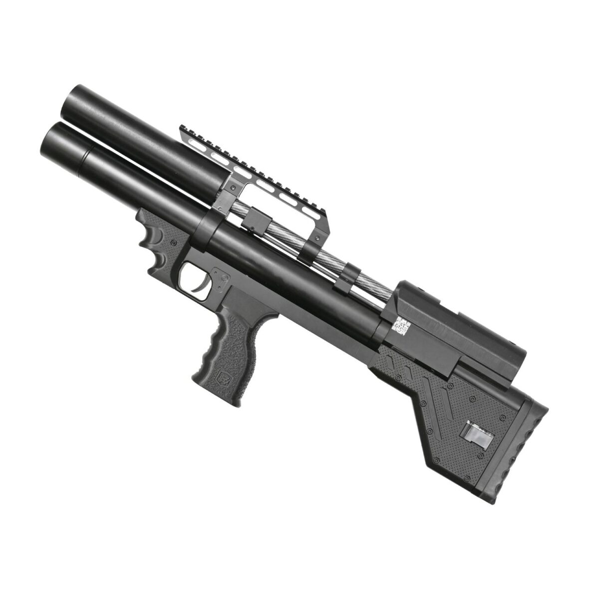 pnevmaticheskaya-vintovka-krugergun-snayper-6.35-mm-bullpap-300-mm-reduktor-reguliruemyy-tylnik-peredniy-vzvod-vysokiy-mostik-plastik