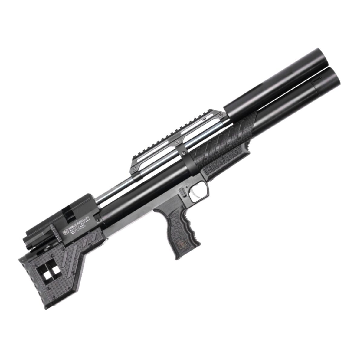 Пневматическая винтовка Krugergun Снайпер Буллпап 6.35 мм (420 мм. резервуар 510. прямоток. пластик)