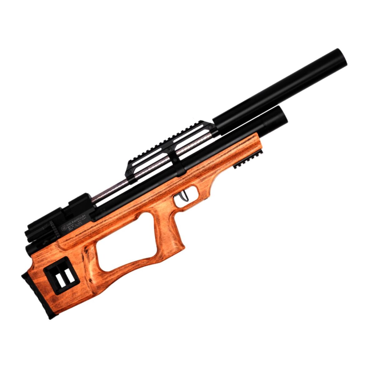 Пневматическая винтовка Krugergun Снайпер Буллпап 6.35 мм (580 мм. прямоток. дерево. резервуар 430)
