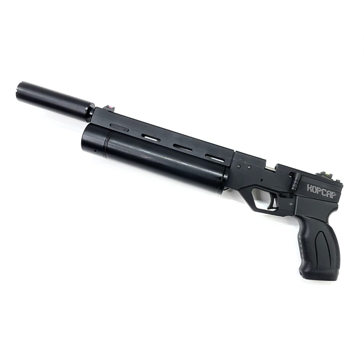 Пневматический пистолет Krugergun Корсар 5.5 мм (240 мм D42 с манометром пластик)