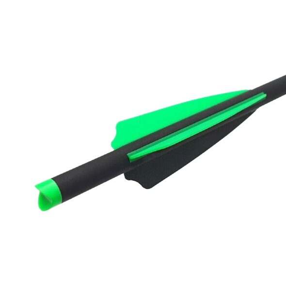 Стрела арбалетная карбоновая Centershot Toxic Carbon 16" Half Moon Nock (JKTJ-C04001-FC)