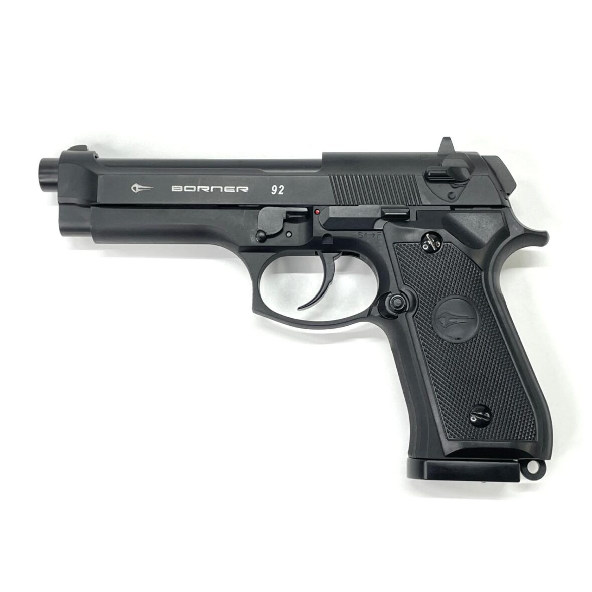 Пневматический пистолет Borner 92 Blowback (Beretta) пулевой
