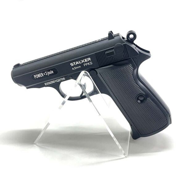 Пневматический пистолет Stalker PPKS 4.5 мм (Walther PPK/S Blowback)