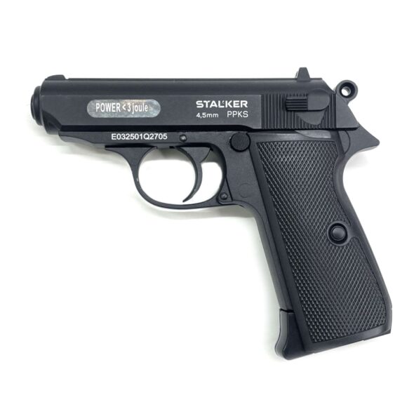 Пневматический пистолет Stalker PPKS 4.5 мм (Walther PPK/S Blowback)