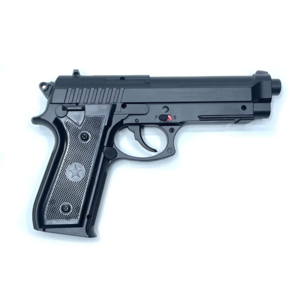 Страйкбольный пистолет Borner 92 (Beretta 92) пластик CO₂ 6 мм