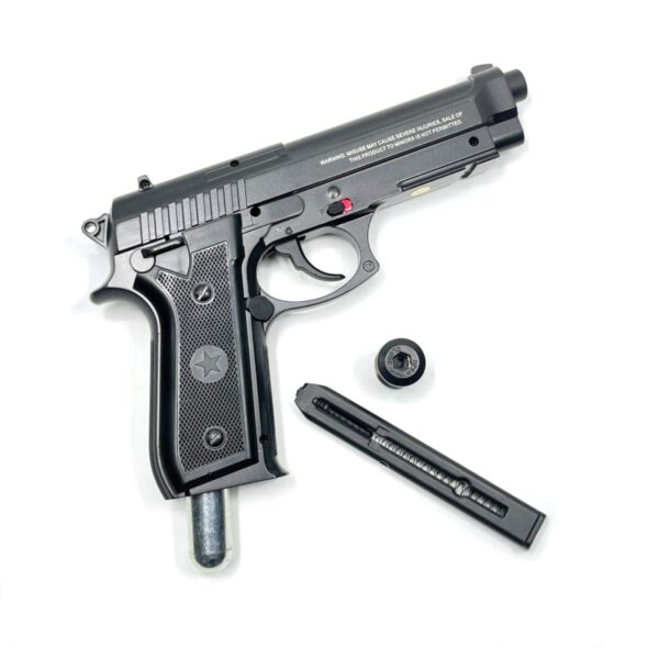 Страйкбольный пистолет Borner 92M (Beretta) CO₂ 6 мм