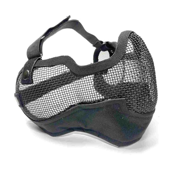 Маска сетчатая на нижнюю часть лица Tactical V2 Вlack
