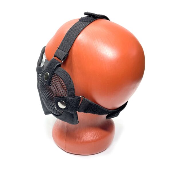 Маска сетчатая на нижнюю часть лица Tactical V2 Вlack