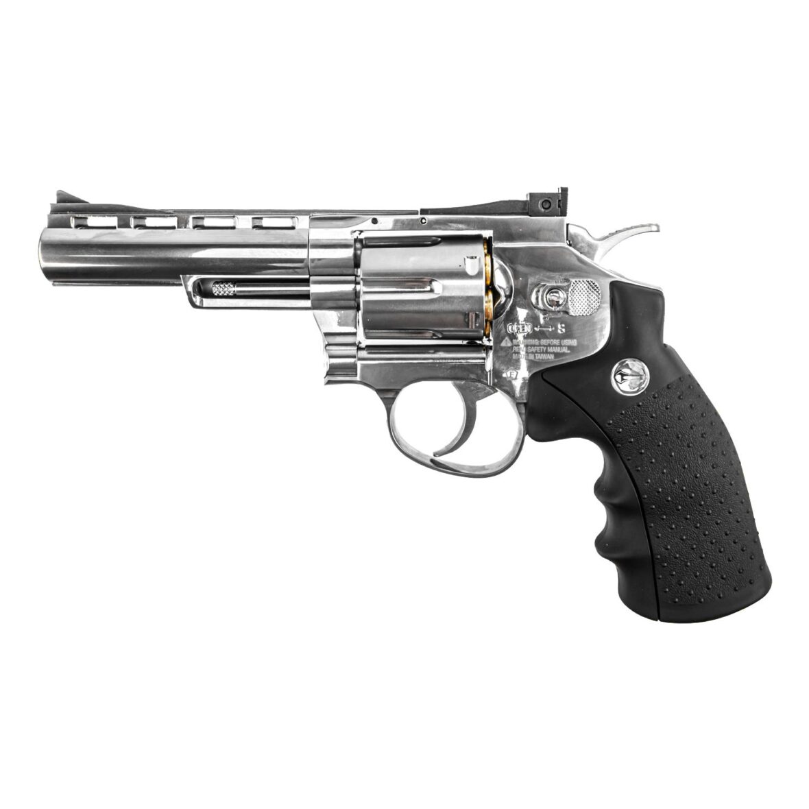 Пневматический револьвер Borner 701-S (Smith Wesson 4”) Silver