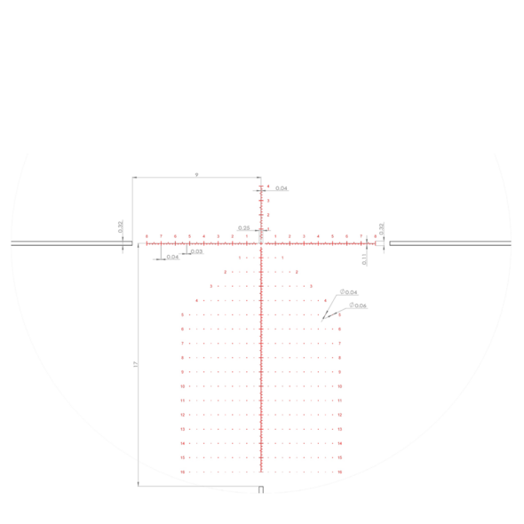 Оптический прицел MewLite 8-32x56 FFP SFIR