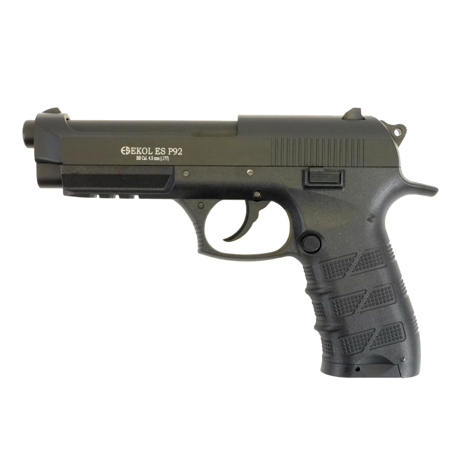 Пневматический пистолет Ekol ES P92 Black (металл)
